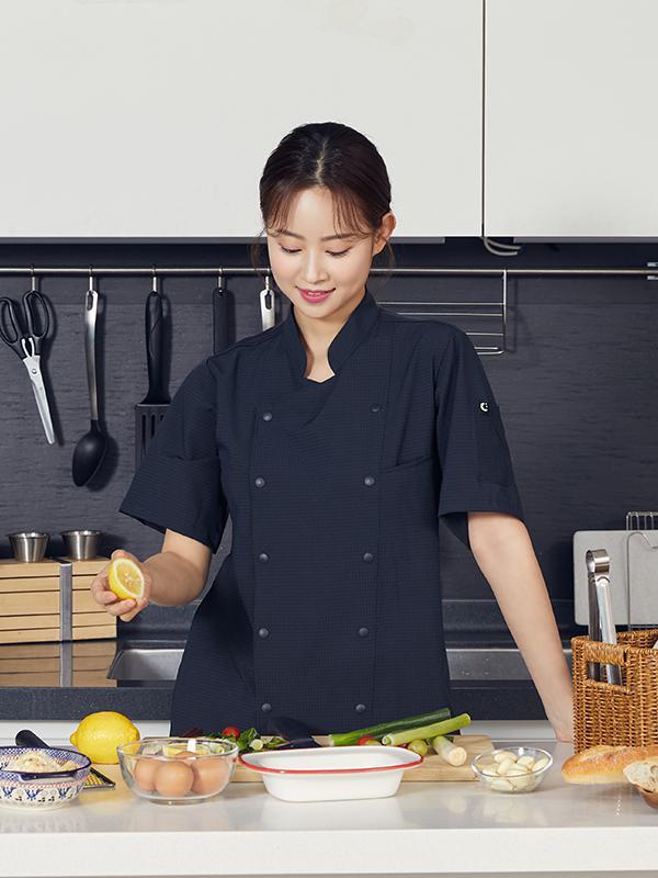 더블스냅 숨쉬는 방수 조리복