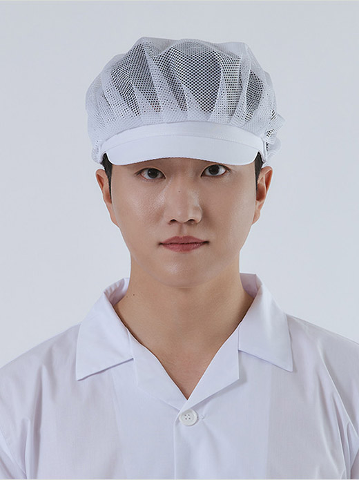 기본 전체망사 위생모