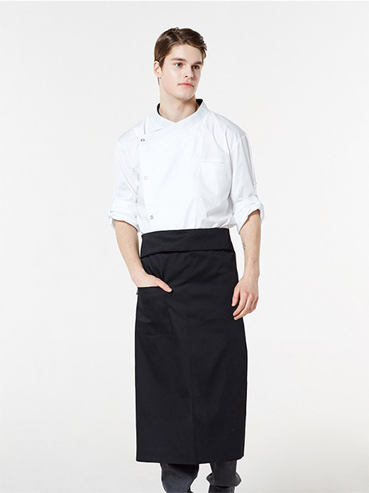 허리형 롱 허리덮개 앞치마