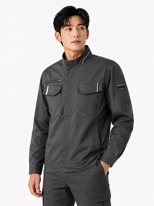 그레이 스판 사철복 상의 PR106