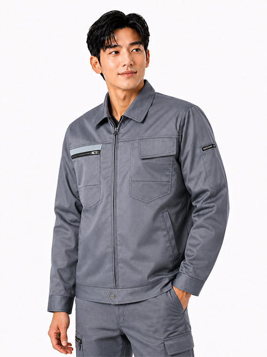 그레이 스탠 카라 사철복 상의 PR102