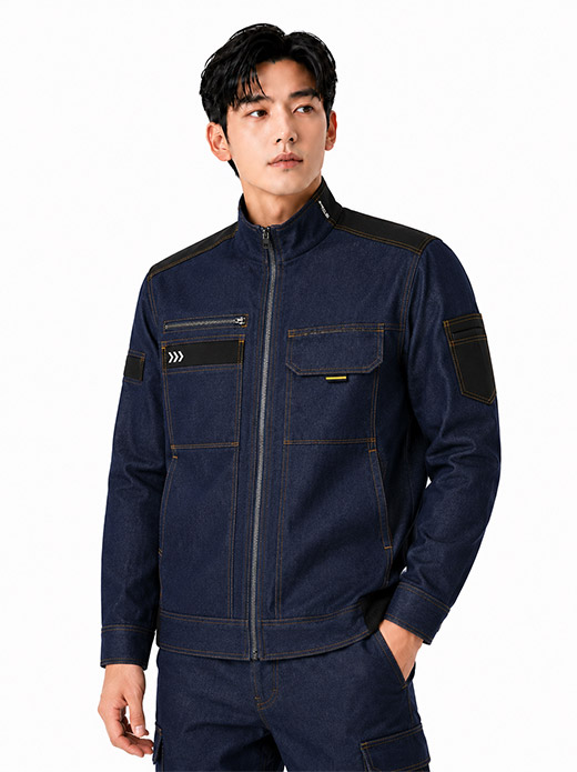 데님 코듀라 점퍼 PR02J