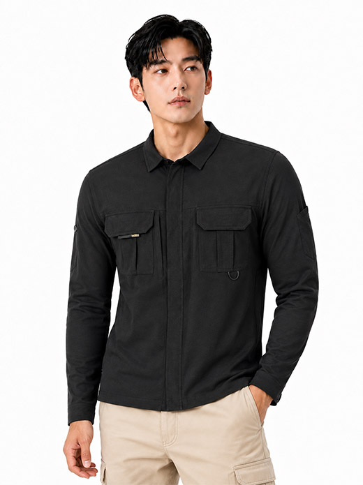 립스판 긴팔 셔츠 PR02S