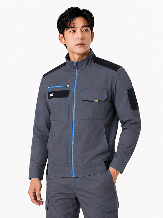 그레이 코듀라 점퍼 PR01J
