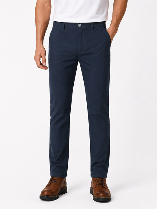 덥블립 네이비 스판 바지 CT503