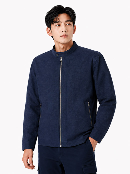 차이나에리 시어서커 점퍼 CT132