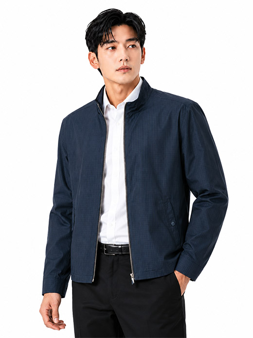 잔체크 메모리 점퍼 CT126