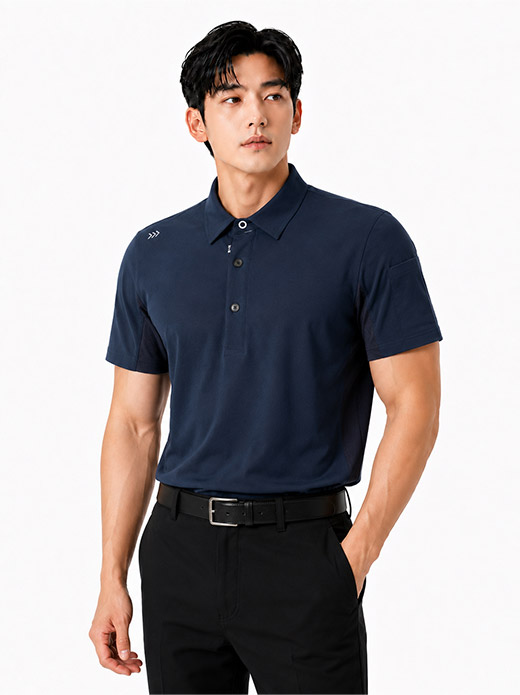 네이비 아문젠 폴로 티셔츠 CT02T
