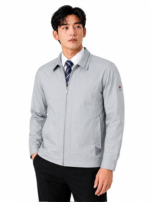  춘하근무복 점퍼 그레이 TB-315J