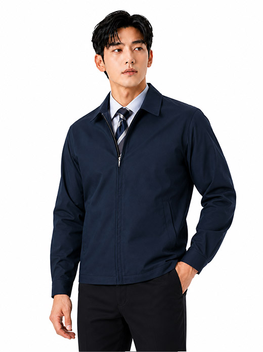 아이스쿨 춘하근무복 점퍼 네이비 TBC-31J