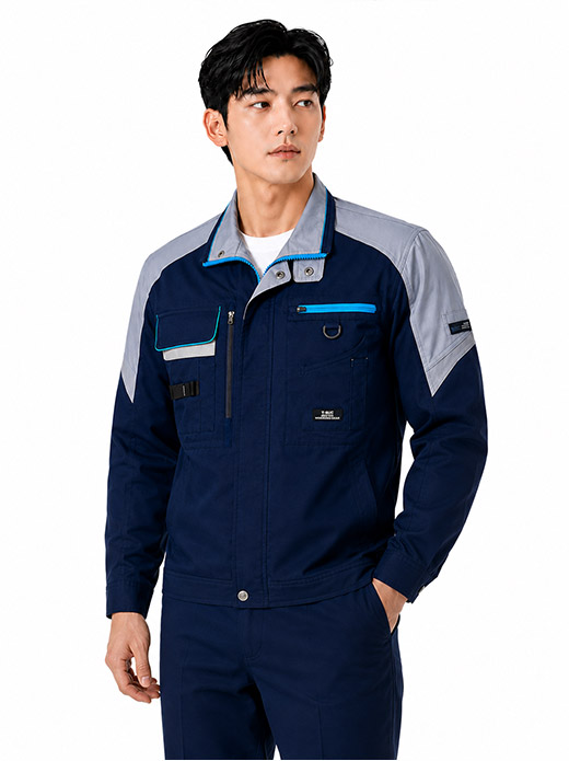 고축사 트로피컬 사철복 네이비 상의 TB-1011J