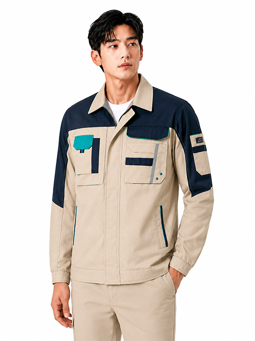 TR스판 춘하작업복 상의 TB-1008J