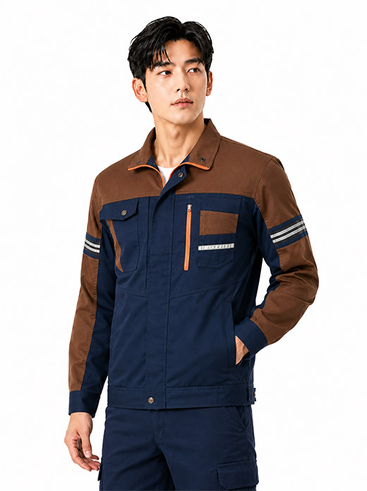 TR스판 춘하작업복 상의 TB-1007J