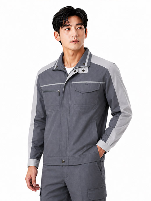 반사테이프 춘하작업복 상의 TB-1003J