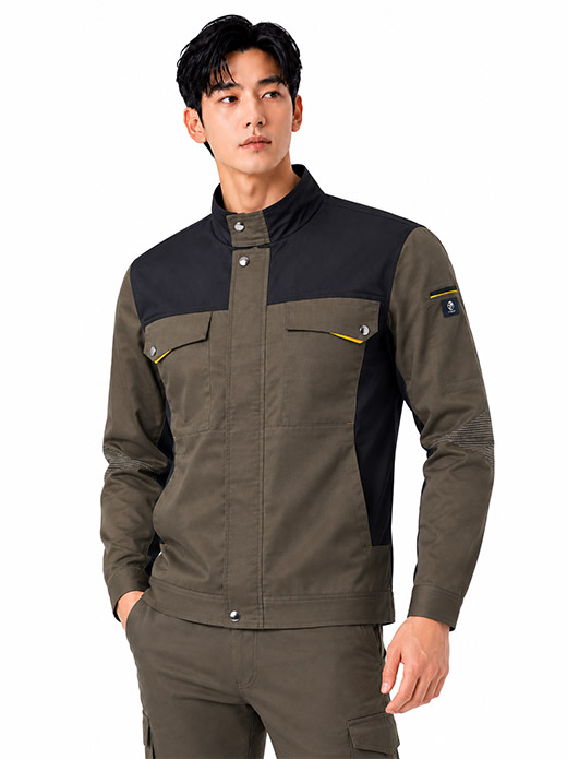 T/R스판 사철정비복 상의 TS-1201J