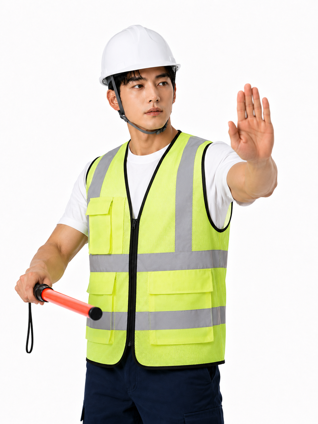 야간식별반사 신호수조끼 TBS-5021