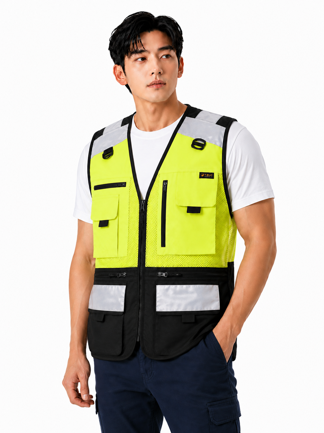 형광 텍티컬 조끼 TBS-5012