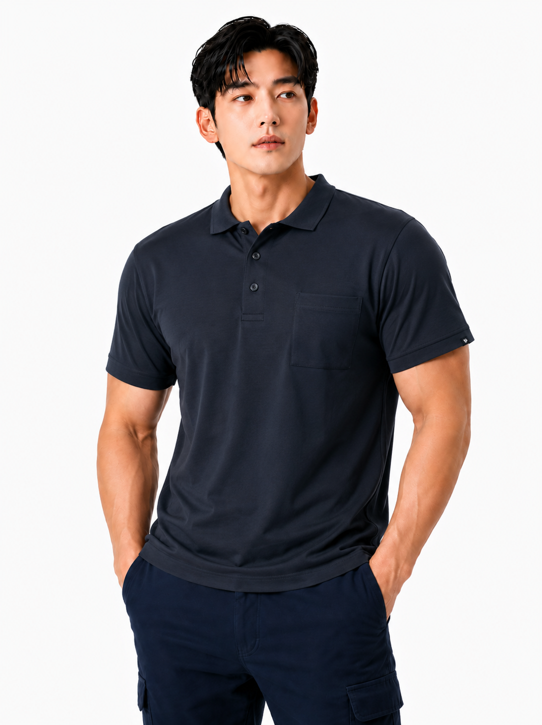 춘하 클론 폴로 티셔츠 챠콜 MT-203