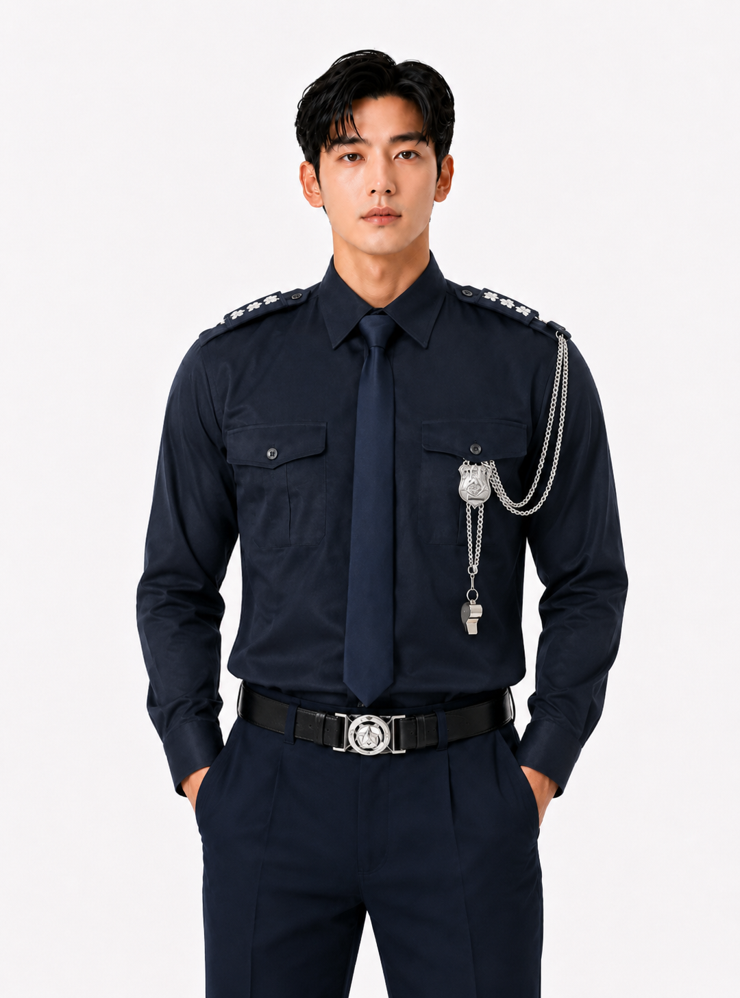 추동 개버딘 경비복 상의 TB-19J