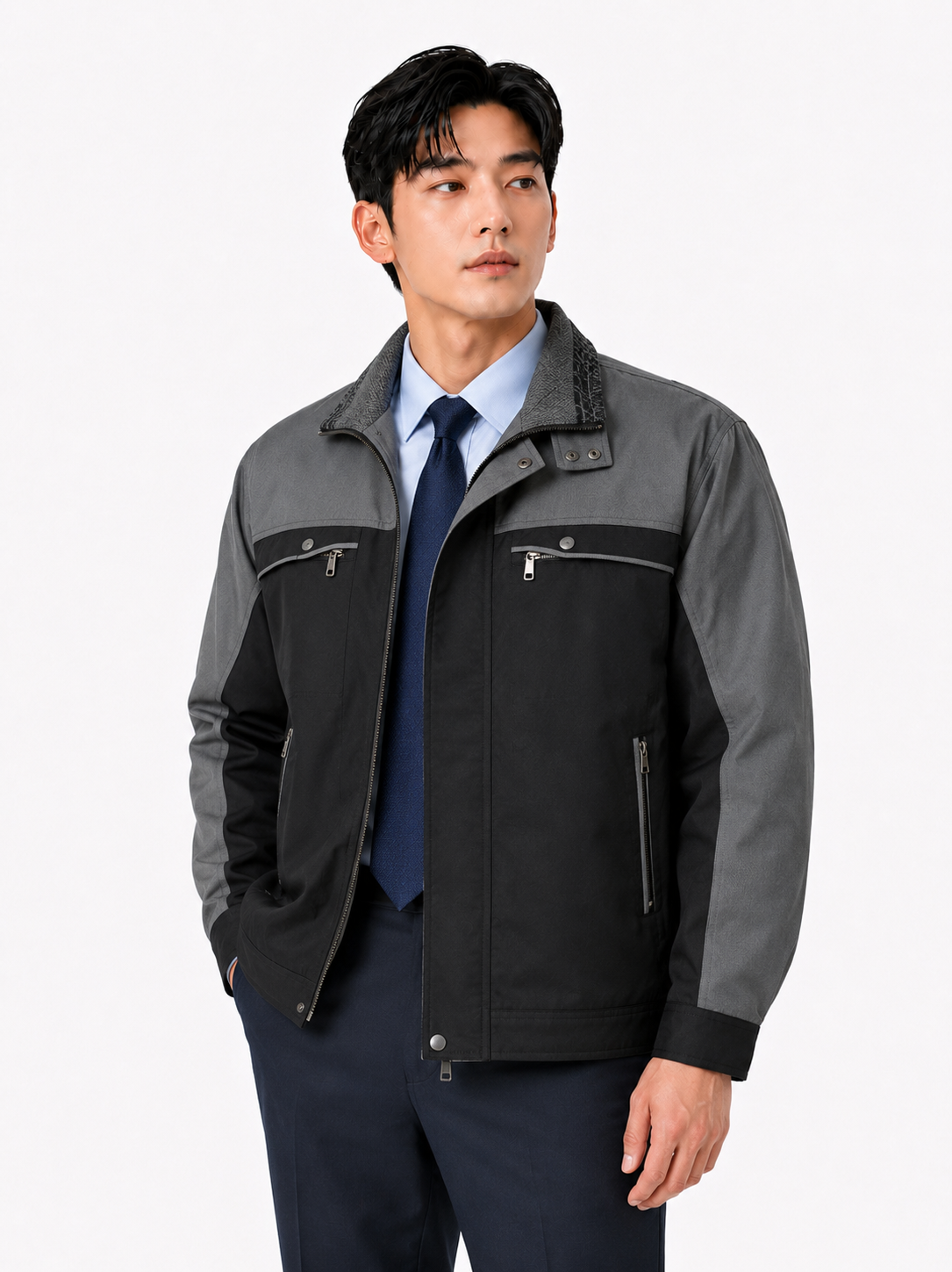시보리 동계 점퍼 TB-528J