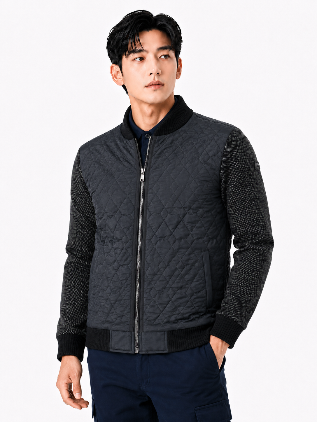 헥사곤 하이브리드 자켓 블랙 MK-2131