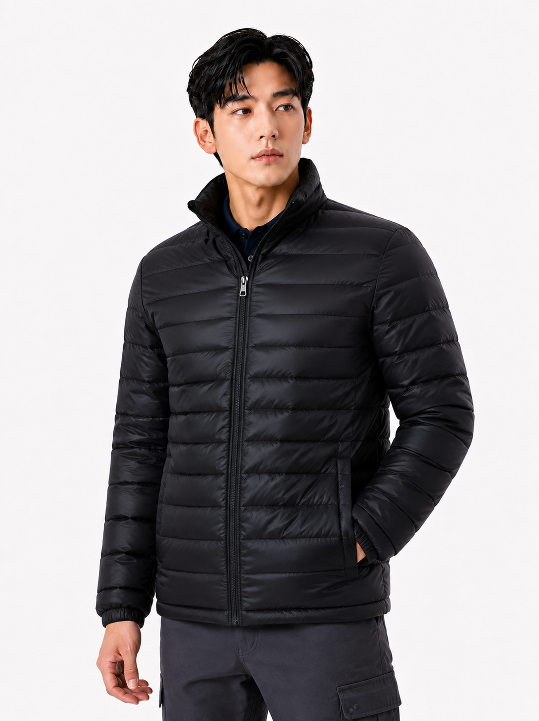 베이직 경량패딩 TBB-7501J