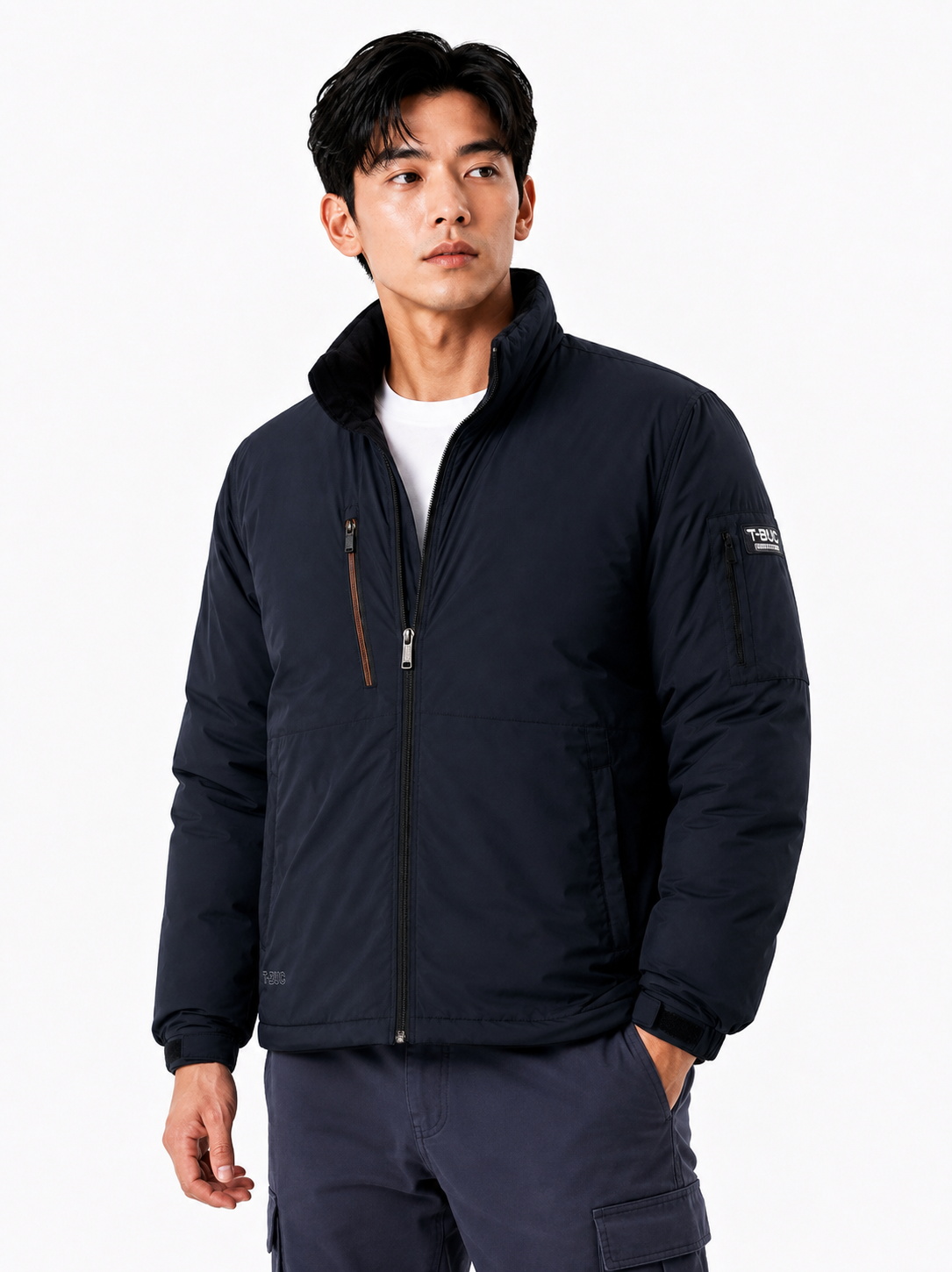 리사이클 볼패딩 자켓 다크네이비 TB-591J