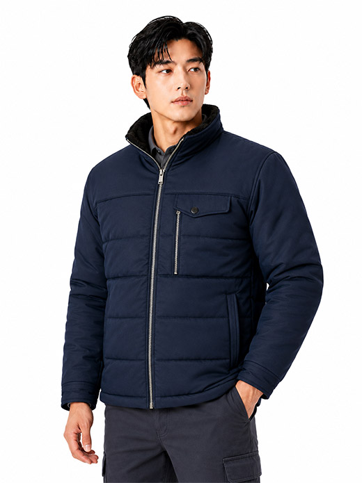 핫팩주머니 스판패딩 점퍼 TS-101(NA)