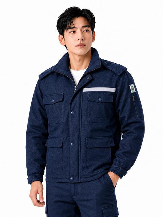 동복 청패딩 멀티포켓 작업복 상의 TB-61J