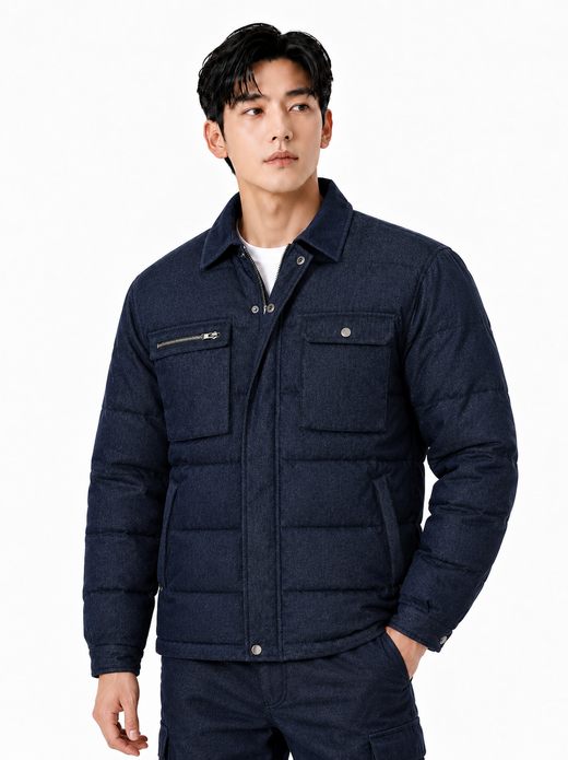 청지 웰론패딩 작업복 상의 TP-472J