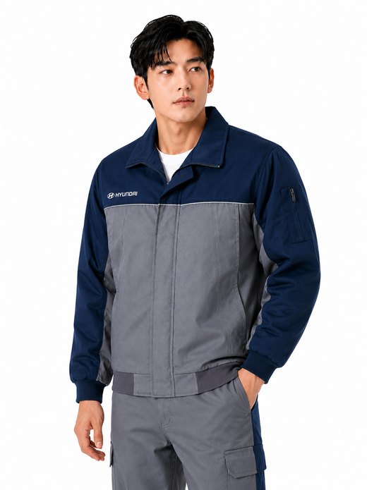 동계 퀄링원단 현대정비복 상의 TB-766J
