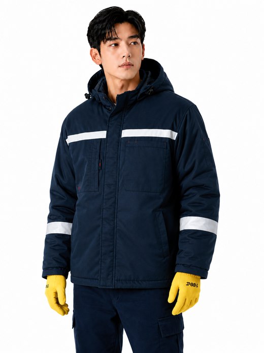 방오스판 일체복 패딩 TAS-401(DN)J