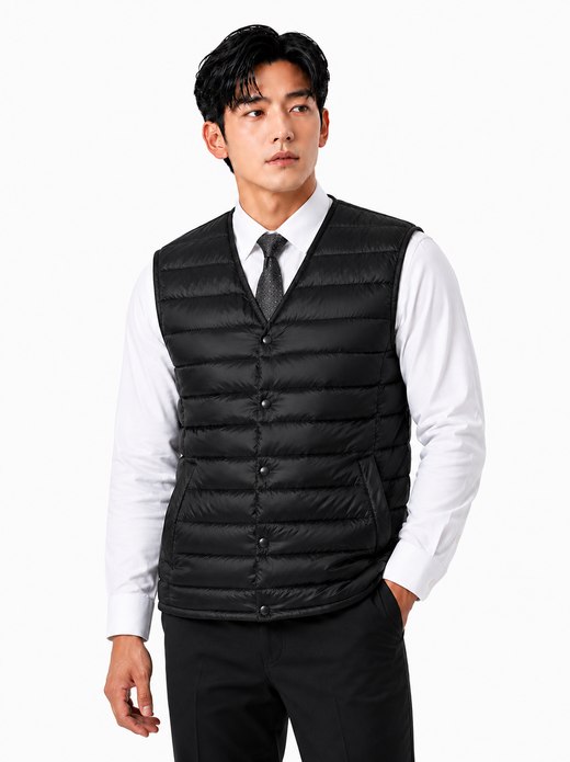 베이직 경량 조끼 TBB-7801J