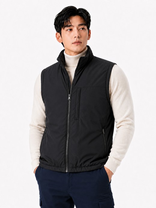 양털 안감조끼 블랙 TB-75