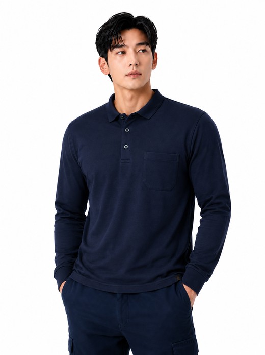 제전 긴팔티셔츠 네이비 TT-1602(NA)