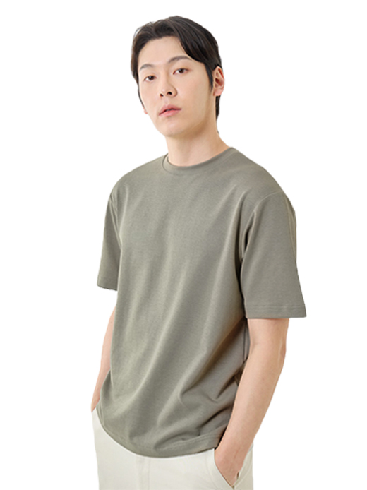 냉감 라운드 반팔 25