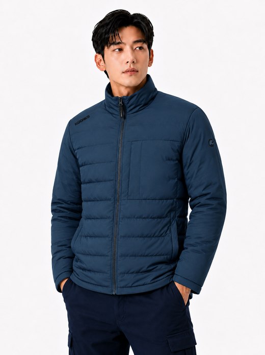 스트레치 오리털 경량패딩 포레스트그린 MK-387J