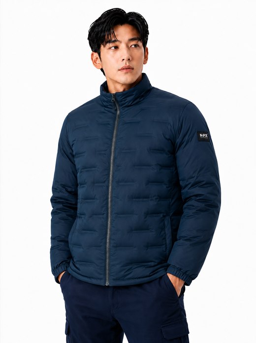 발연안감 재직튜브 다운자켓 네이비 MK-397J