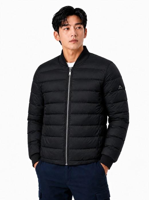 솔라볼 경량패딩 점퍼 블랙 MK-4082J