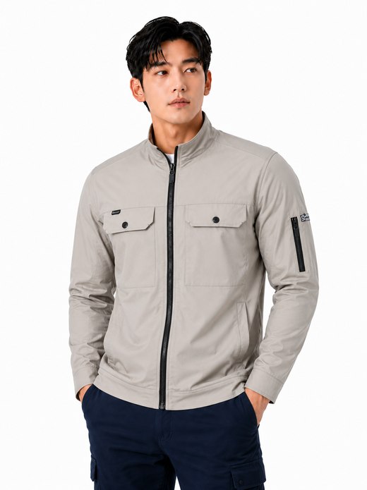 냉감 리사이클 포켓 자켓 베이지 MK-1105J