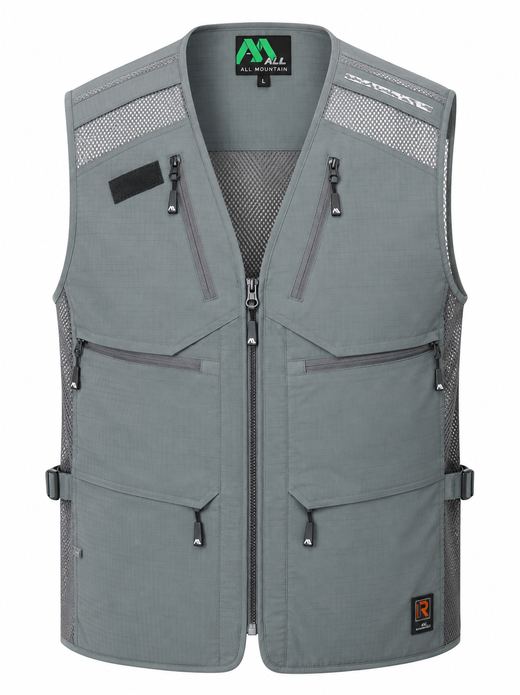 멀티포켓 조끼 그레이 MK-543J