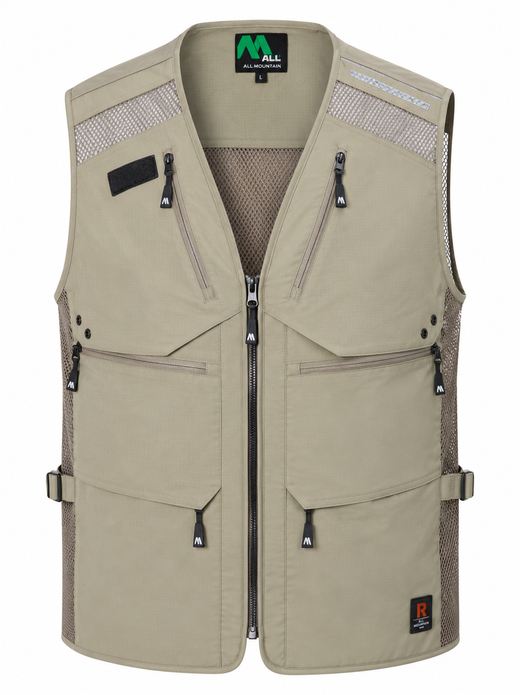 멀티포켓 조끼 베이지 MK-544J