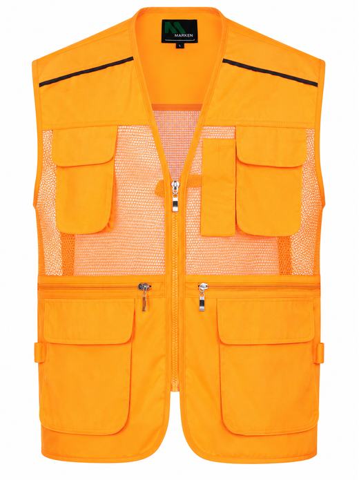 TC망사V-조끼 옐로우 MK-181J