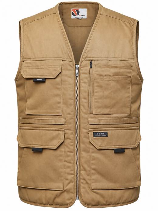 공구포켓 겨울 작업복 패딩조끼 베이지 MK-501J(BR)