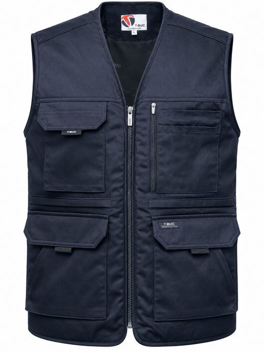 공구포켓 겨울 작업복 패딩조끼 네이비 MK-501J(NA)
