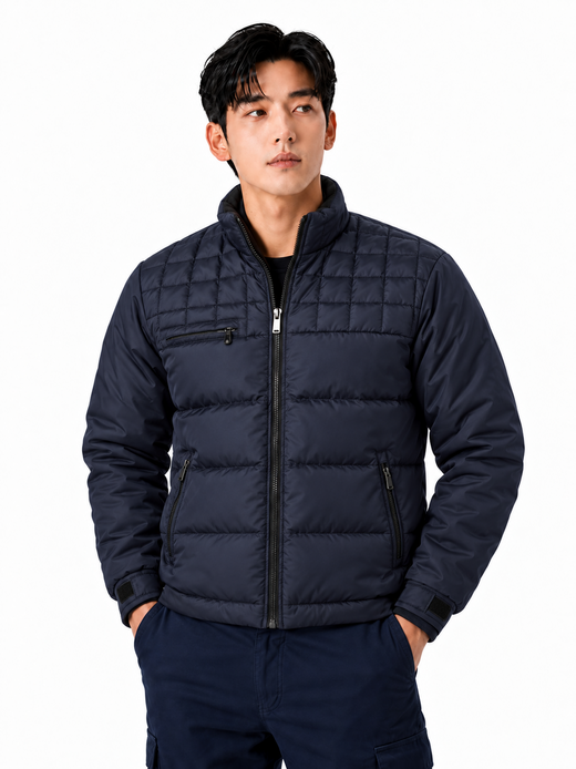 경량 겨울작업복 하이넥 패딩점퍼 ITWH-154