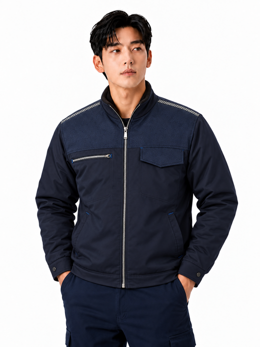 정전기방지 겨울작업복 웰론패딩 ITWH-202